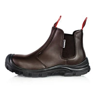 Pinnacle AUSTRA Chelsea Safety Boots - Black / Brown